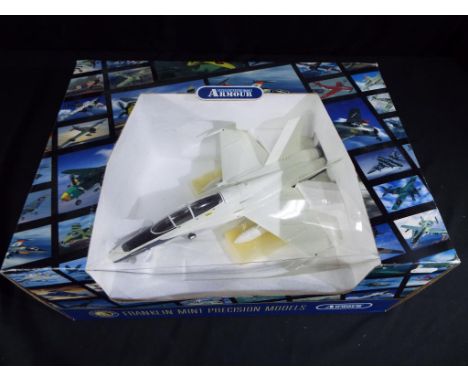 Franklin Mint Armour Collection - No.B11F019  A boxed diecast 1:48 scale FA18 HORNET - NASA. The model appears to be in Mint 