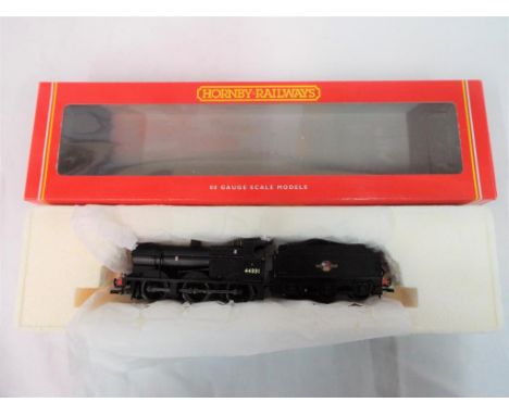 Hornby - an OO scale model 0-6-0 Fowler locomotive and tender, op no 44331, # R 2066, appears mint in mint red window box 