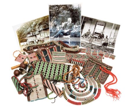 African/Tribal/Ethnographica interest: A very important and unique collection of African beadwork dating from c.1900, to incl