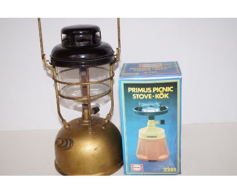 Lantern and camping stove