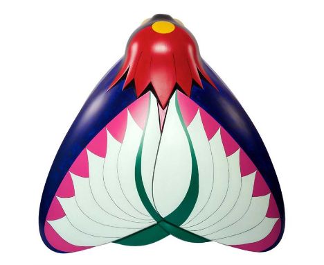 39 – SWALLOW LOTUS - Artist: Saffron WaghornSponsor: Kingston Retail Park LtdAbout the Design:This Art Deco style moth depict