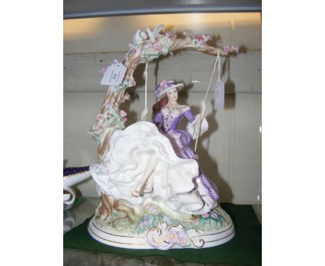A Limited Edition Royal Worcester ornament 'Summers Dream' 