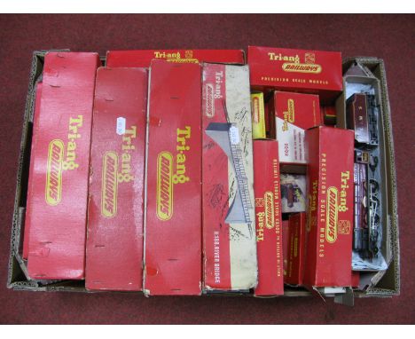 A Quantity of Triang "OO" Gauge Locomotives, Rolling Stock, Lineside Accessories, including Princess Class 4-6-2 Locomotive, 