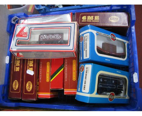 Eleven 'OO' Scale Four Wheel Wagons, by Hornby/Airfix and Others. All Boxed