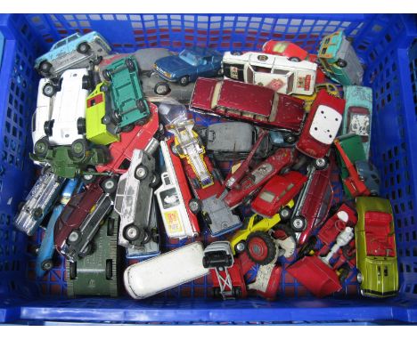 A Quantity of Diecast Vehicles by Dinky, Corgi, Spot-on, Britains and Other, including Dinky Alfa Romeo, Spot-On Ford Zodiac,