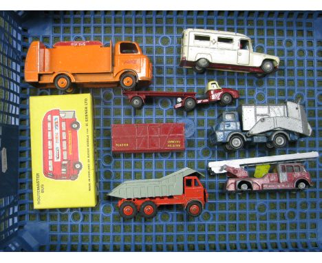 A Small Quantity of Original Diecast Toys, by Budgie. Including the ambulance. All playworn.