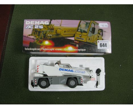 A Conrad 1:50th Scale Diecast Model #2089/0 Demag AC25 City Class Telescopic Crane, boxed.