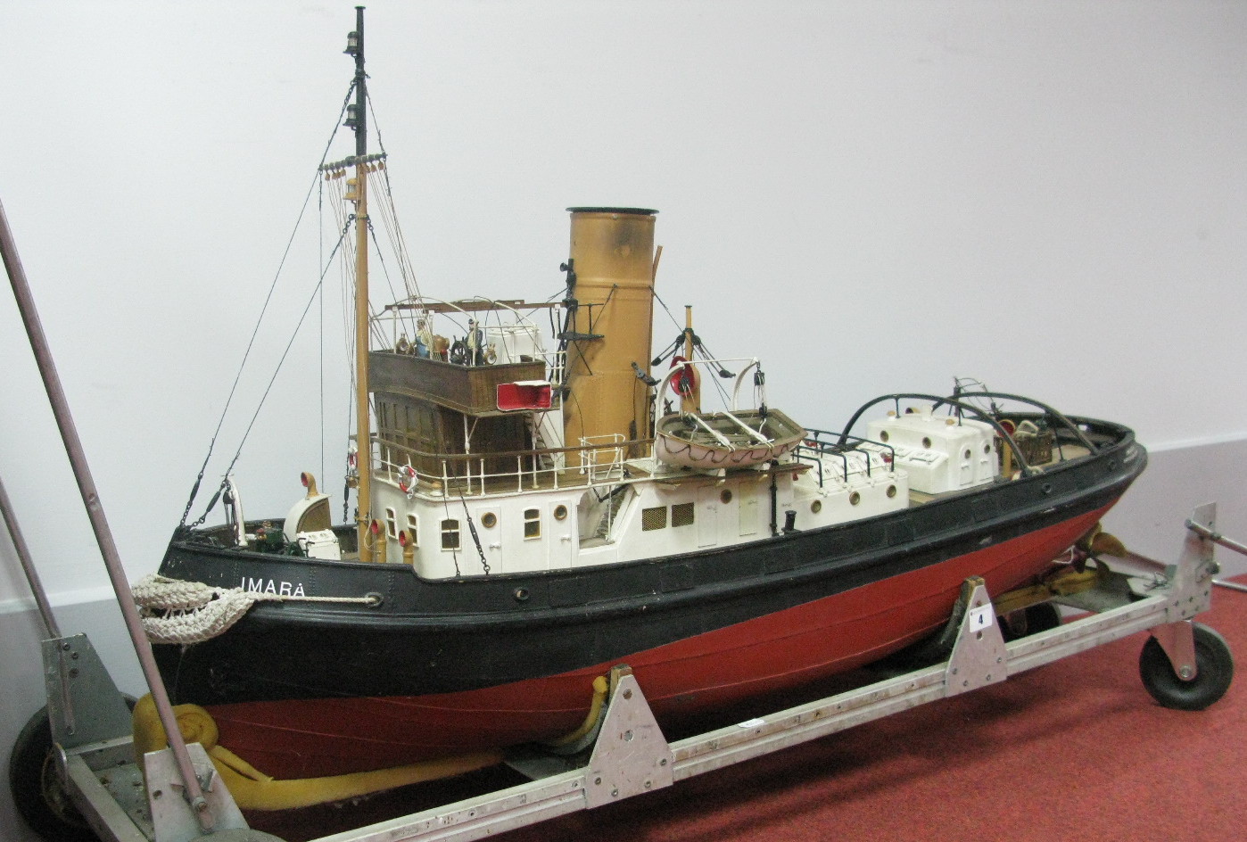 A Kit Built 'Caldercraft' Imara Twin Screw Berthing Tug Boat, 1/32nd ...