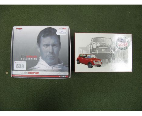 A Boxed Corgi 1:43rd Scale #VA12300 Diecast Model Subaru Impreza, 'Colin McCrae Motorsport' World Rally Championship Monte Ca