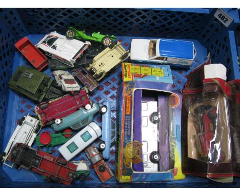 A Quantity of Diecast Vehicles by Dinky, Corgi, Matchbox and Others, all playworn.