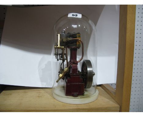 A Vertical Stuart Reversible Marine Engine, with signs of having been fitted and used therefore still bearing signs of minor 