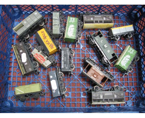 A Quantity of 00 Gauge Railway Rolling Stock by Hornby, Triang, G & R Wrenn Ltd,and Airfix, including a Clay Cross Ltd Limest