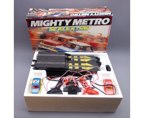 Scalextric Mighty Metro Racing Set, boxed Condition Report Click here for further images, condition, auction times & delivery