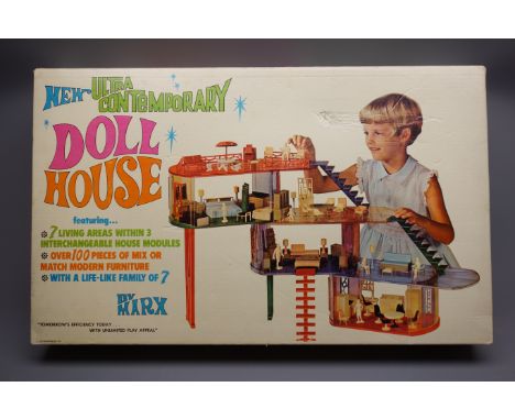 Marx Ultra Contemporary Doll House, in original box with original packaging and instructions Condition Report Click here for 