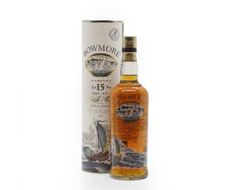 Bowmore - 15 years old  Mariner Islay Single Malt Scotch Whisky, 43%, 70cl, (1)  Please note we cannot guarantee condition of
