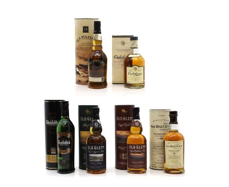 A selection of Scotch Malt whiskies, assorted makers and varieties, as per images (6 bottles)Please note we cannot guarantee 