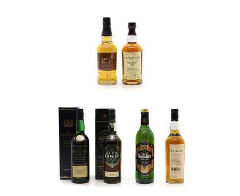 A selection of Scotch Malt whiskies,  assorted makers and varieties, as per images (6)  Please note we cannot guarantee condi