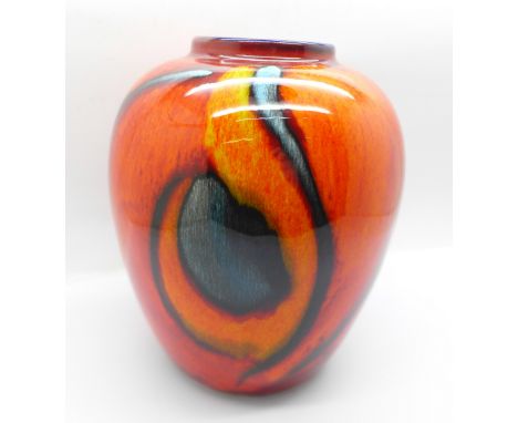 A Poole pottery vase, 16cm 