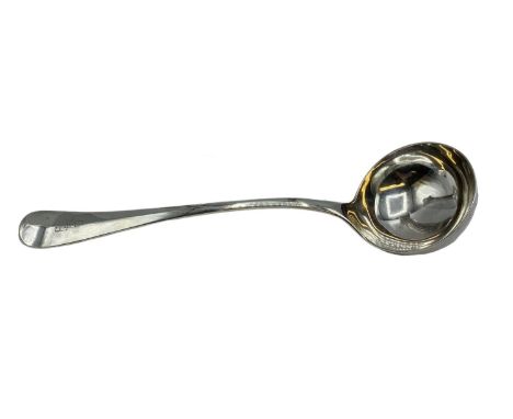 A sterling silver ladle Walker and Hall Sheffield 1909 200g 