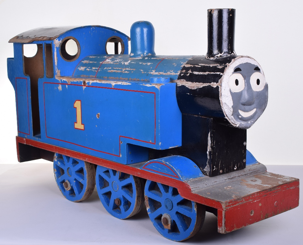 An original Thomas the Tank Engine studio model, circa 1983, the large ...