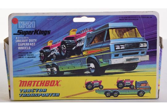 matchbox k 21 tractor transporter