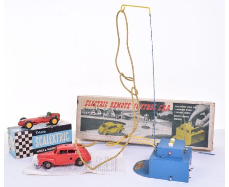 Nulli Secundus Electric Remote Control Car Set, red plastic saloon car,diecast chassis, aluminium battery control unit with w
