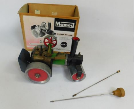 A Mamod steam roller, SR1, in original box.