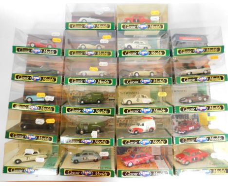 Corgi Classic Models, to include Jaguar, Morris, Triumph, Ford Cortina, Austin Healey, etc, (22).