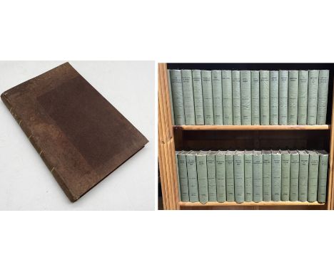 A collection of Charles Dickens The Gadshill Edition de luxe in 36 vols, a limited edition of 130 sets, along with a first ed