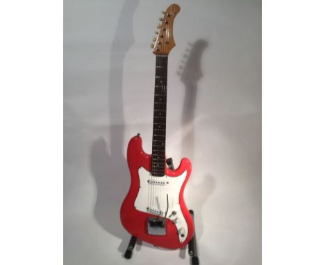 Guitar - 1960's Vox Ace solid body electric guitar. Good playing guitar, all original. With period hard case