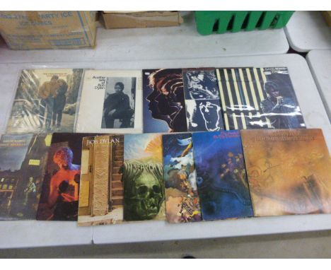 Vinyl - Rock / Pop / Blues - A collection of approx 25 LP's to include David Bowie x 3 Ziggy Stardust (SF87 early press, lyri