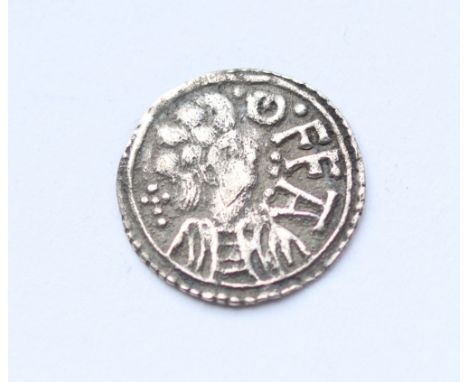 Offa, King of Mercia, (787-792), Penny, Portrait type Light Coinage, (S. 905), Canterbury, DUD moneyer, portrait OFFA rev. ce