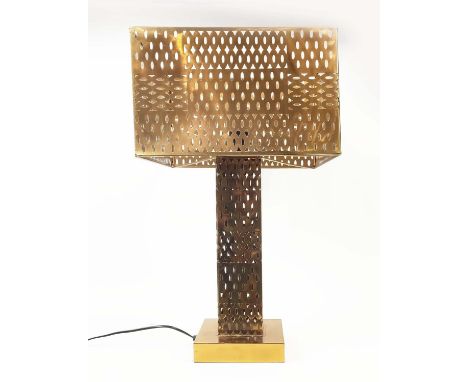 ATTRIBUTED TO JOSEPHINE COLSON TABLE LAMP, with shade, 68cm H approx.