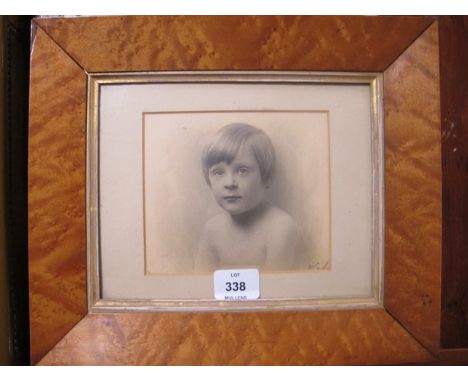 "SPINK" BRIGHTON
Portrait of a Young Boy and Girl
In Maple Frames
Together with a Similar Pair