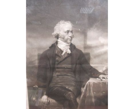 WARD AFTER CUMING
Portrait of Edward Cooke
Dublin 1799 
A Mezzotint
54cm x 39cm