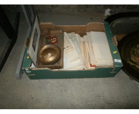 Box inc Maps and a Vintage Garden Golf Set