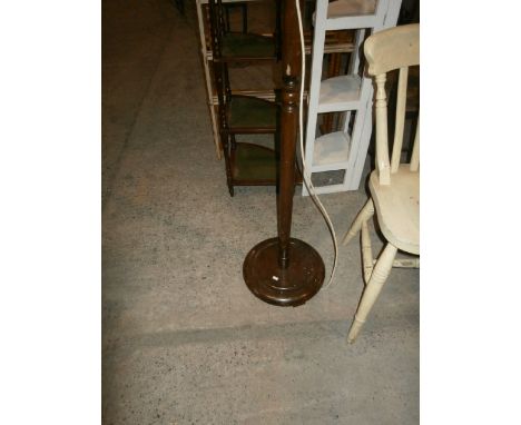 Wooden Standard Lamp