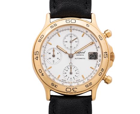 CHOPARD Linea d'Oro Ref 1181 Herren Chronograph. 18K Gelbgold. Automatik-Werk Kal. 2000 DD/L. 889 in funktionsfähigem Zustand