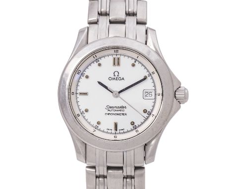 OMEGA Seamaster Chronometer Ref. 168.1501 Herrenuhr. Erstkauf 24.12.1994. Edelstahl. Automatik-Werk Kal. 1109. Gute Gangwerte