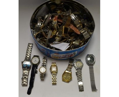 A large collection of wristwatches, including Sekonda, Timex, Seiko, Lotus, Next, others, various, approx 77