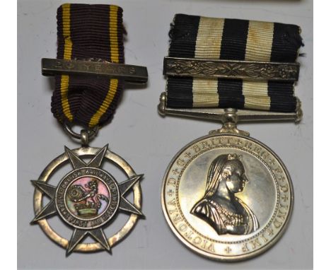 A silver medal, British Railways 15 Years First Aid, Birmingham 1960; another, Service Medal of the Order of St John (2)