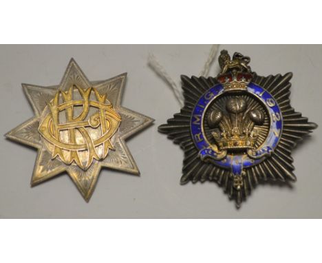 A silver and enamel badge, Royal Masonic Institute for Girls, Birmingham 1926; another silver award badge, Birmingham 1930 (2