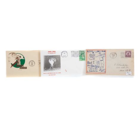 BOBBY JONES AUGUSTA NATIONAL GOLF COURSE 1933 COVER,dated Jan. 3, along with a Bobby Jones 1981 first day cover (2)