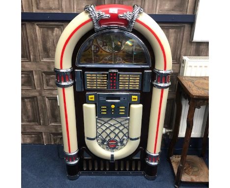 MODERN COMPACT DISC JUKE BOX, 112cm high, 65cm wide