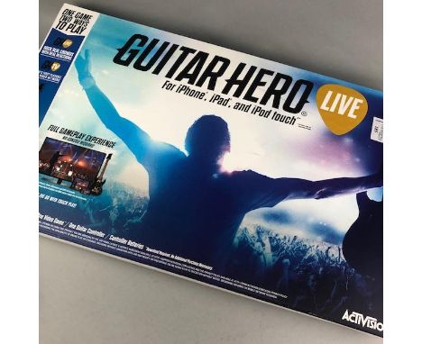 GUITAR HERO CONSOLE, for iPhone, iPad and iPad touch, in original box