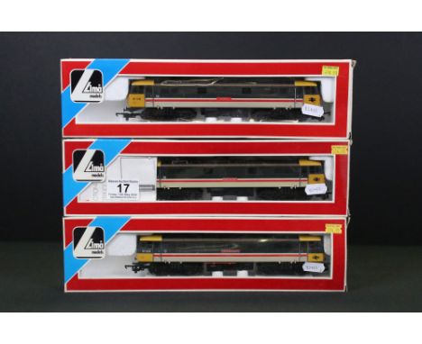 Three boxed Lima OO gauge locomotives to include 205185P Lord Nelson, 205130 City of Birmingham and 205130 Coeur de Lion 