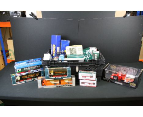 17 Boxed diecast models to include 10 x Corgi (Superhaulers, Eddie Stobart, Vintage Glory of Steam, etc), 2 x Hot Wheels Raci