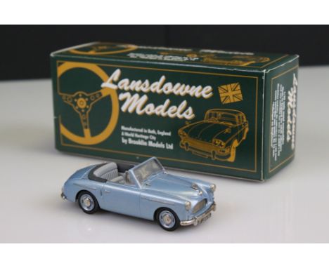 Boxed Lansdowne Models 1:43 LDM 22 1952 Austin A40 Sports metal model, ex 