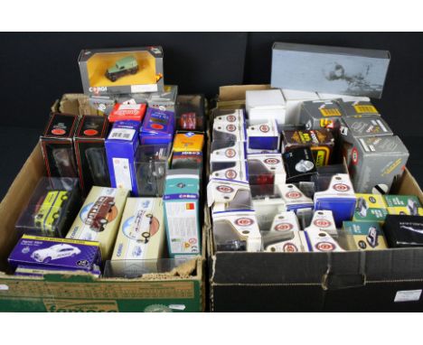 56 Boxed / cased diecast models to include Matchbox The Dinky Collection, EFE Exclusive First Edition, Atlas, various Corgi e