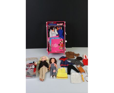 Sindy - Collection of original Palitoy Sindy to include Sindy doll (marked Made in Hong Kong to neck), Patch doll and a quant